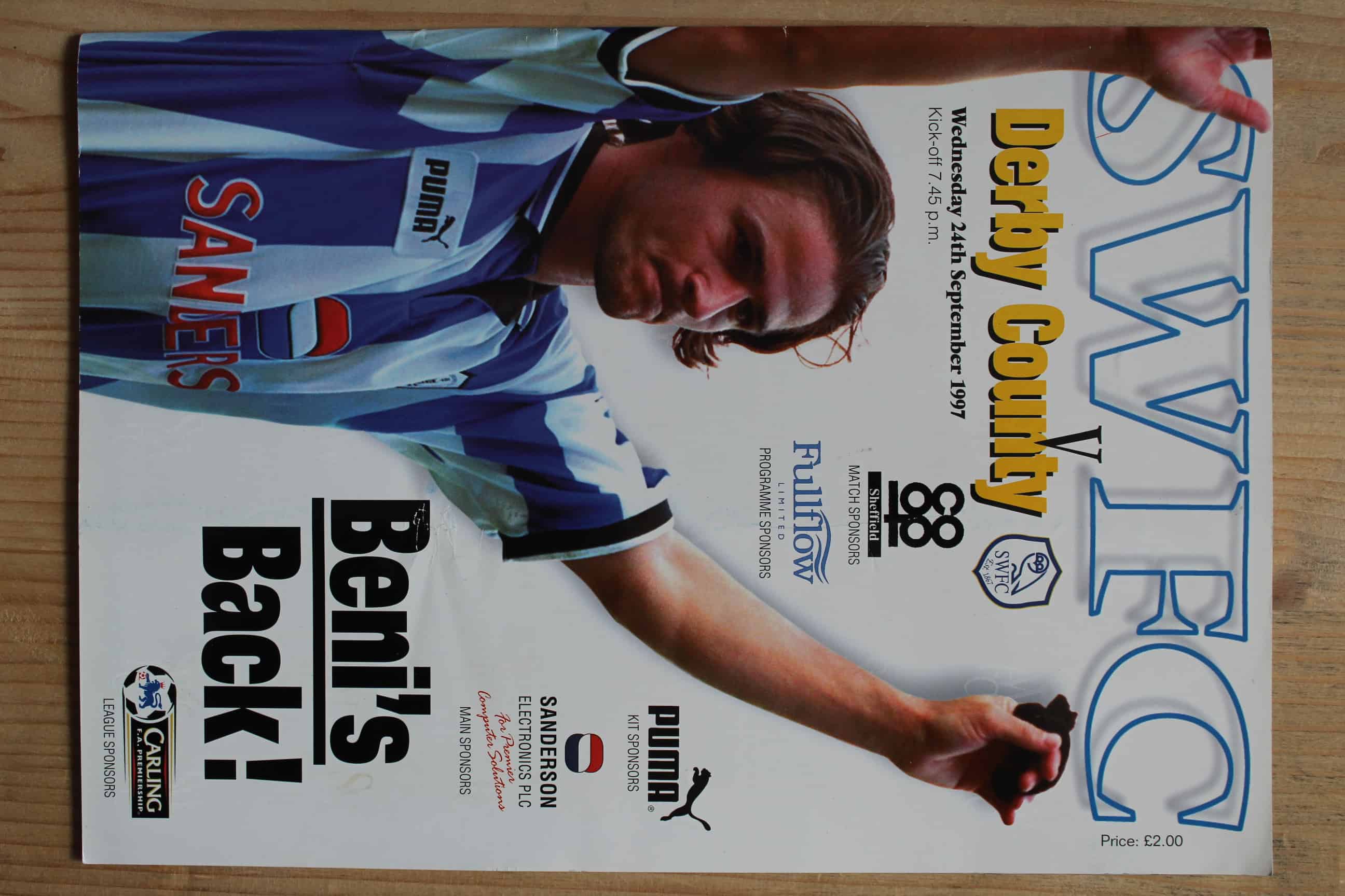 Sheffield Wednesday FC  v Derby County FC